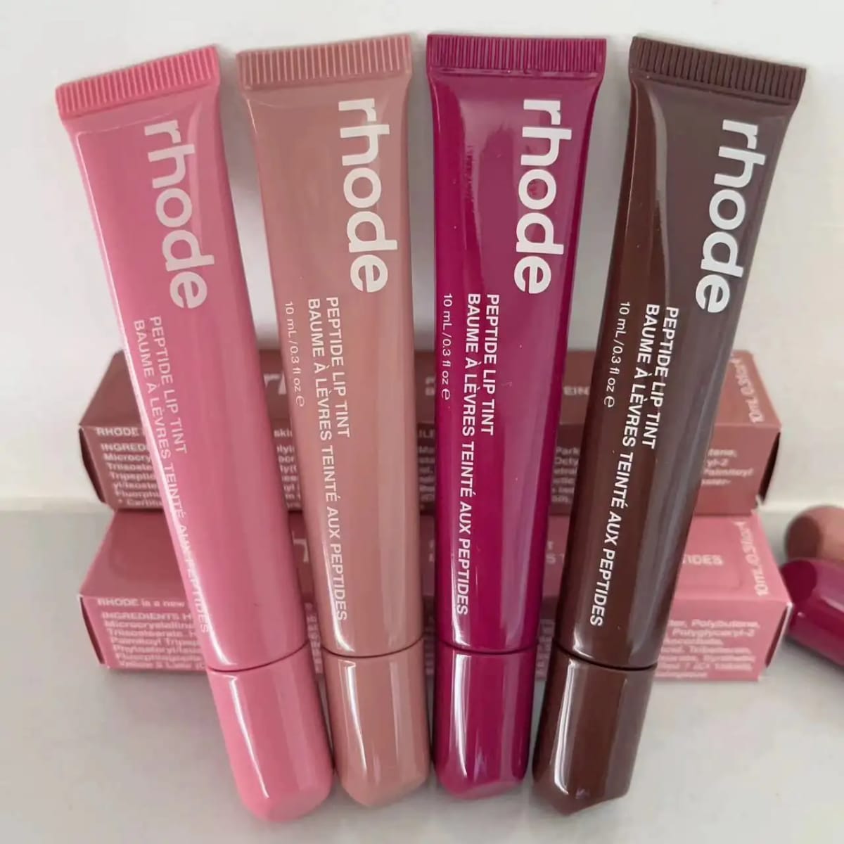 Rhode Glossy Lip Gloss Pack of 4