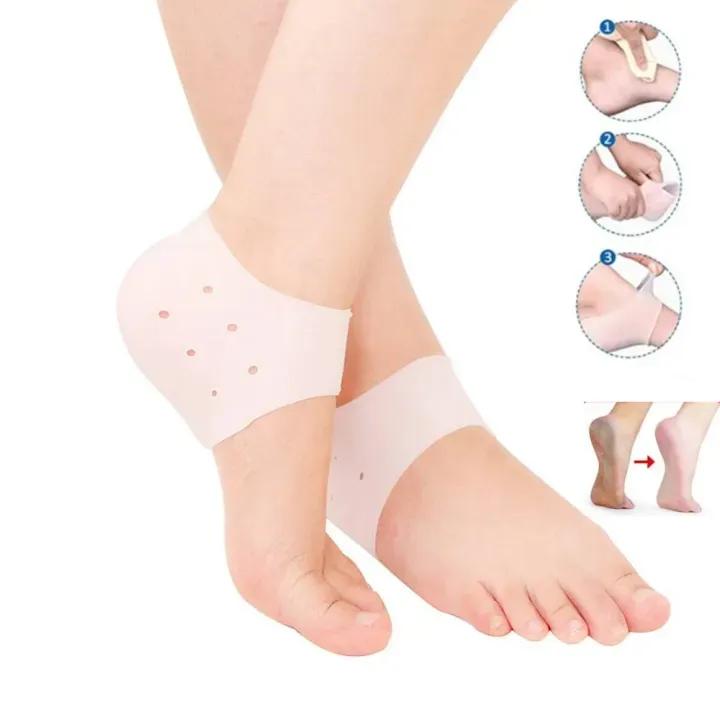 Silicone Heel Gel Socks