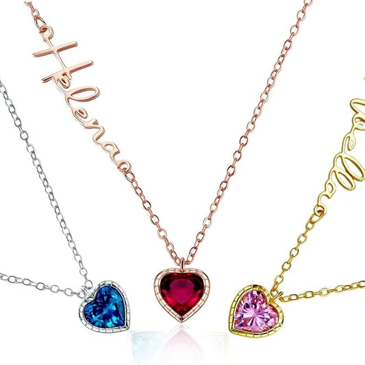 Customize Stone&Name Pendant